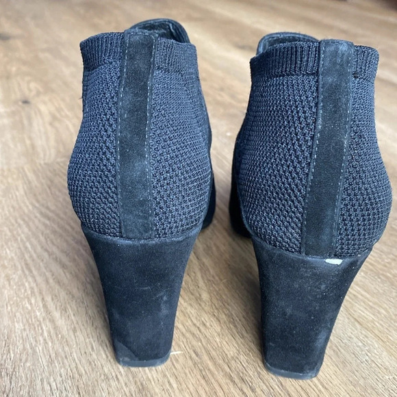 Eileen Fisher Marcy Suede Bootie with Stretch Knit size 6 - Picture 7 of 16